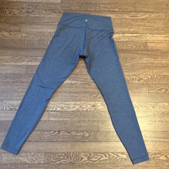 Lululemon leggings in gray, size 10 - Picture 2 of 4